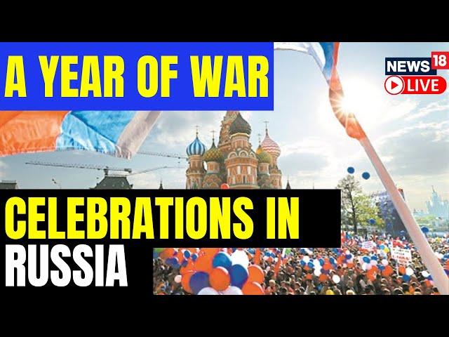 Russians Mark Defender Of The Fatherland Day With Mega Celebrations | Russia News | News18 LIVE