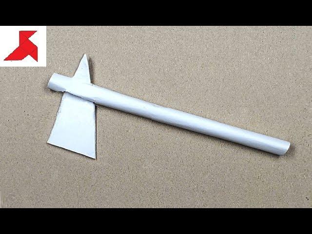 DIY - How to make TOMAHAWK from A4 paper