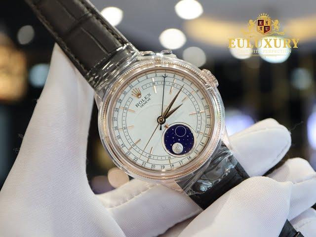 Rolex Cellini 5055 Rose Gold Moon Phase - EU LUXURY