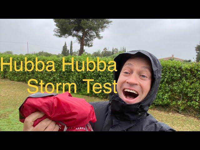 MSR Hubba Hubba NX Storm Test 47 km Gusts - Hiking with Evac - #msr #hubba #hubbahubba #hubbahubbanx