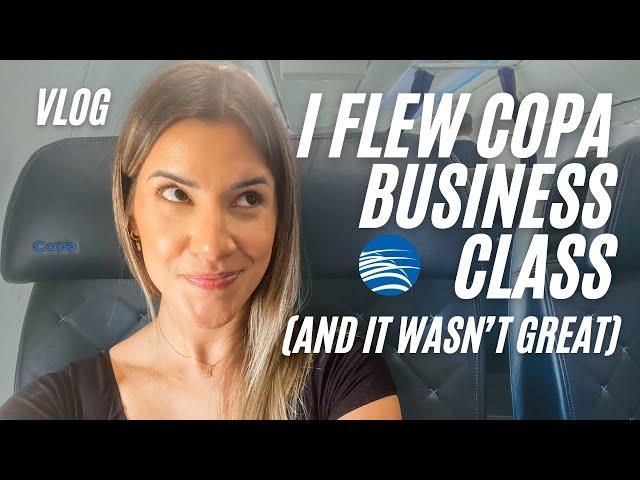 Experience Flying Copa Business Class With A Former Flight Attendant [vlog]