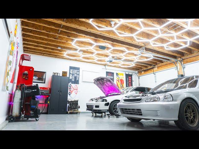 Building My JDM Dream Garage in 10 Minutes (Full Build)