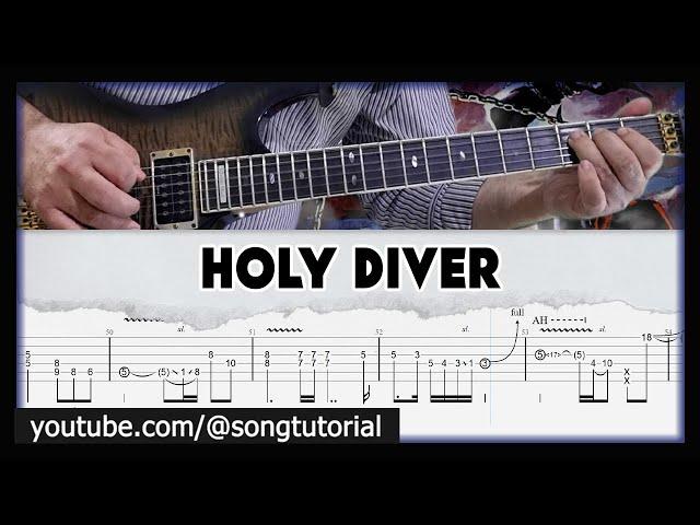 Holy Diver | FULL TAB | Dio Guitar Lesson