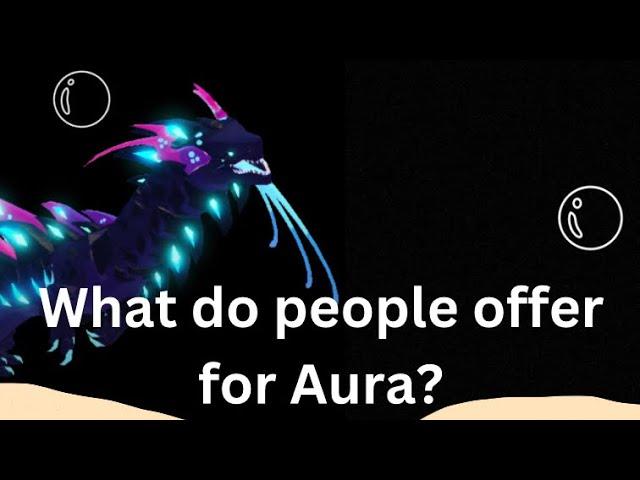 What do people offer for Auraron? - Creatures of Sonaria