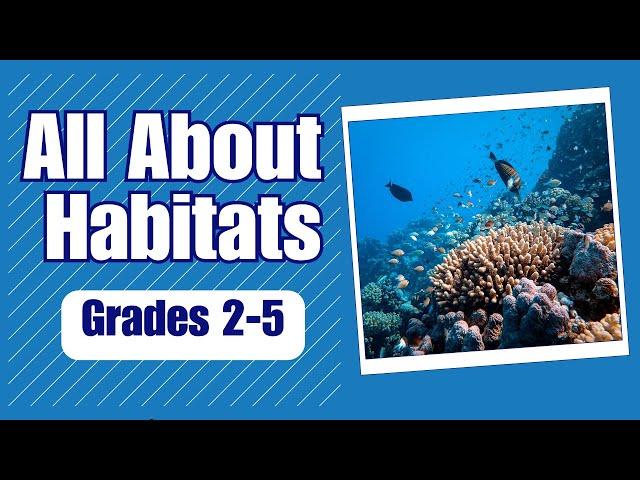 All About Habitats: Kids' Guide to Tundra, Deserts, Grasslands, Forests, and More