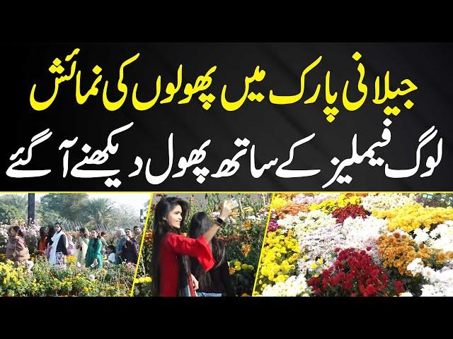 Flowers Exhibition In Jilani Park - Log Families Ke Sath Phool Dekhne Aa Gaye