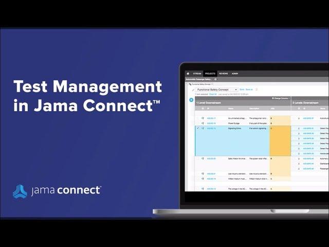Jama Connect™ Test Management