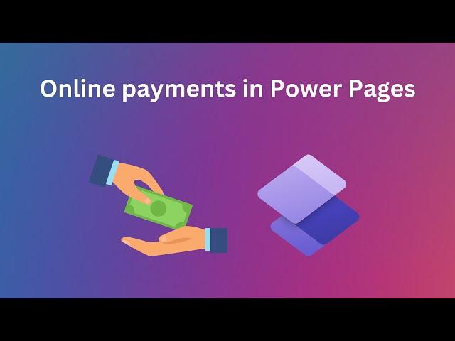 Online payments in Power Pages