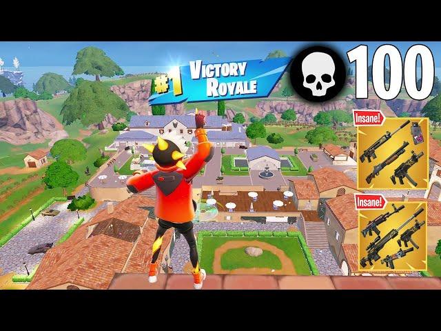 100 Elimination Solo vs Squads Wins (Fortnite Chapter 5 Gameplay Ps4 Controller)