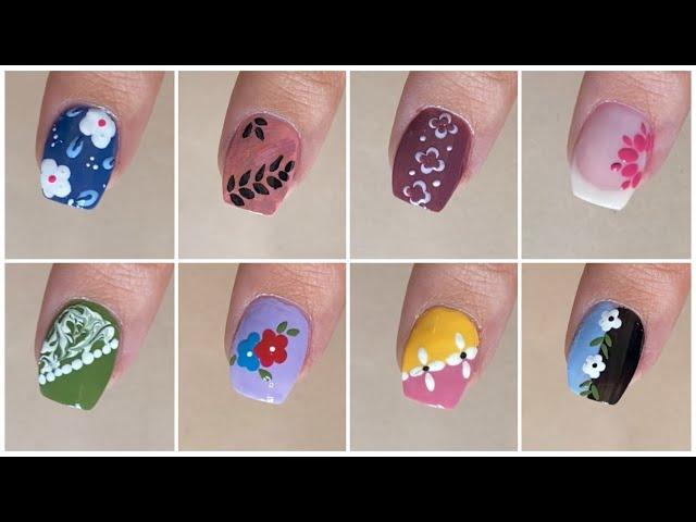 Top 10 Easy nail art designs at home || New nail art designs for beginners