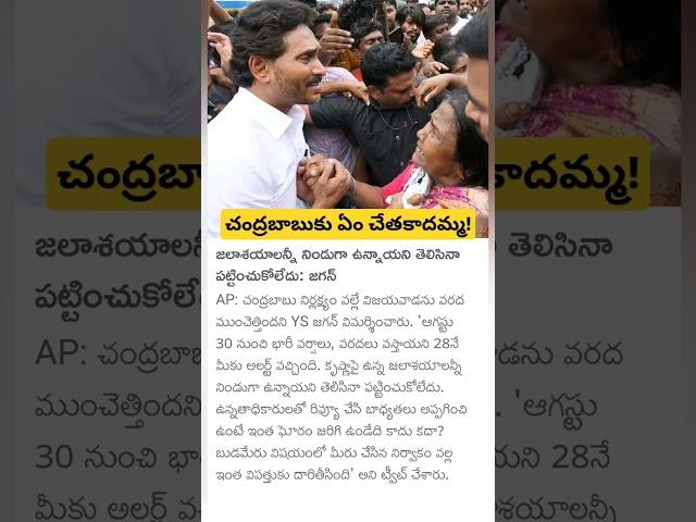 Ex CM YS Jagan comments on CM Chandrababu