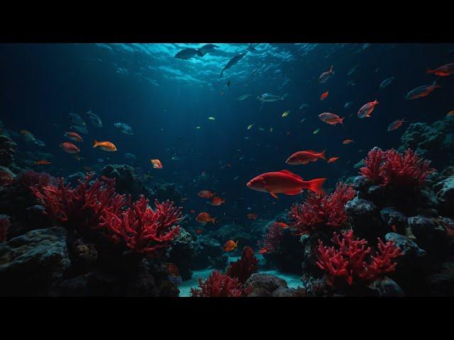  Serene Underwater Ambience for Deep Sleep | Relaxing Ocean Sounds 