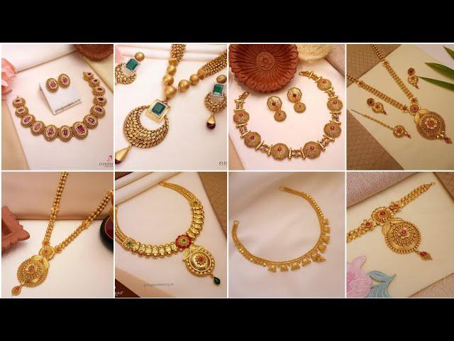 Latest gold necklace design with price/long chain collection/Seethal jewellery