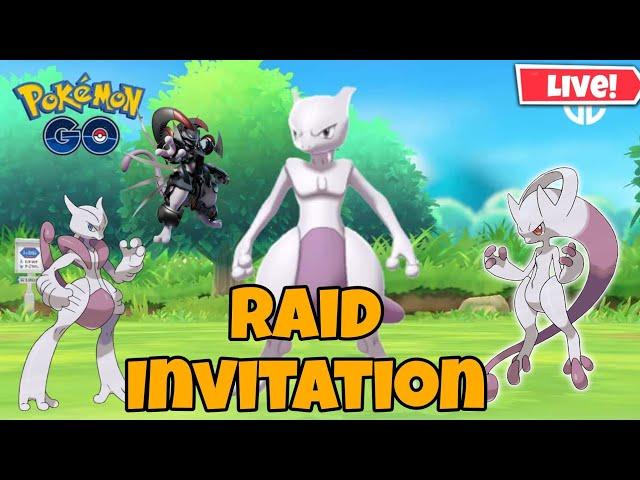 Hunting️Shundo Mewtwo & Raid Invitation in #PokemonGo