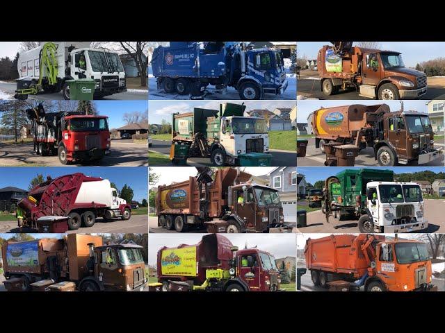 Best of 2019 Garbage Trucks!