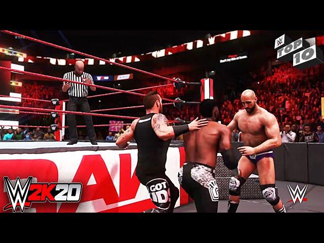 WWE-2K20-TOP 10 awesome Cutscenes in WWE Univers Mode- IDO GAMING-(PS4) #6