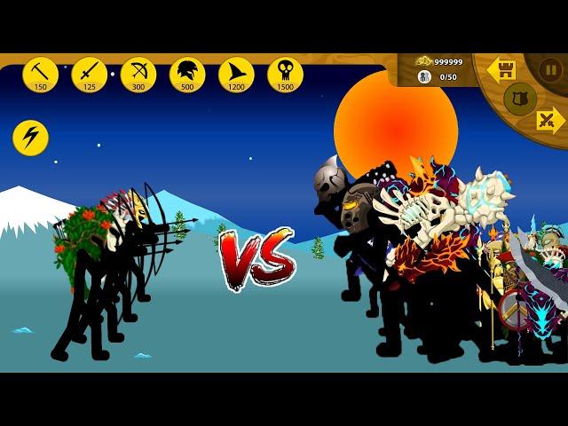 Kytchu, Undead Archer, Princes Woodland, Toxophilite Leader Vs All Skins Units / Stick War Legacy