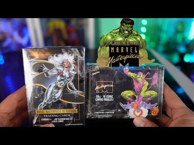 2024 Marvel Masterpieces 1992 Platinum edition unboxing