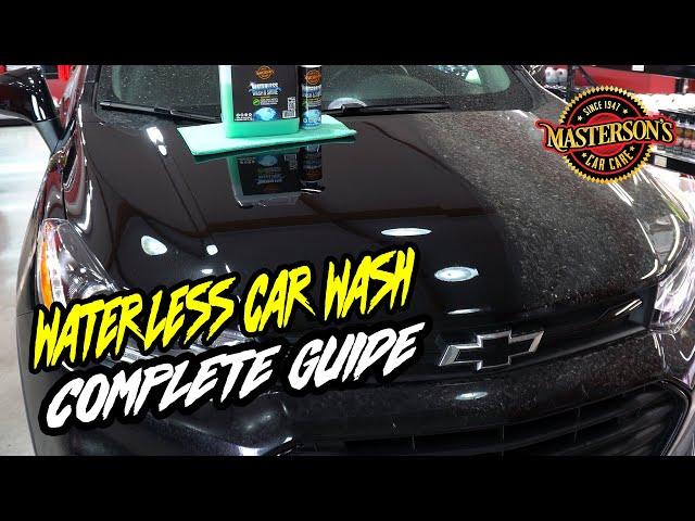 Waterless Car Washing Complete Guide - Cleans HEAVY ROAD GRIME & DIRT - Masterson's Car Care