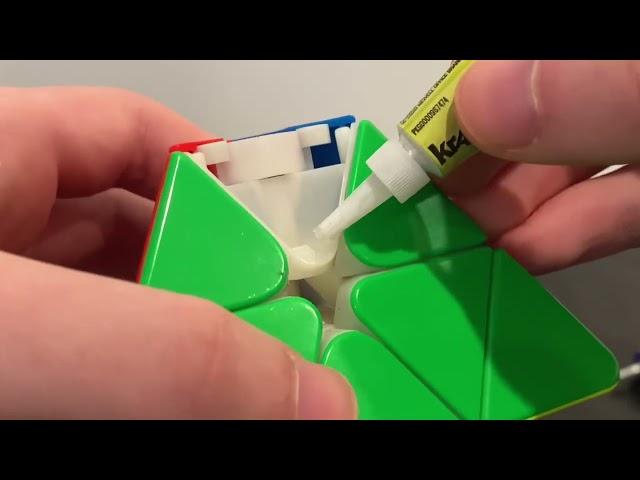 How to fix the MoYu WeiLong Pyraminx Tips!