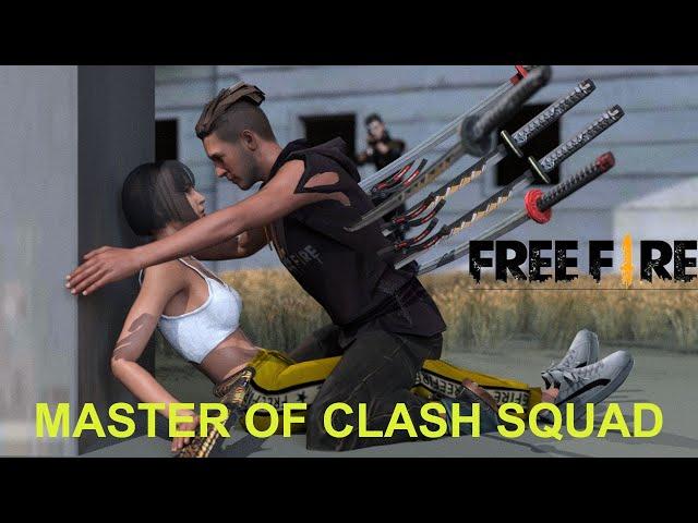Master of clash squad : free fire animation