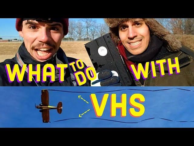 Two idiots play with old VHS tapes - The VHS Cub 