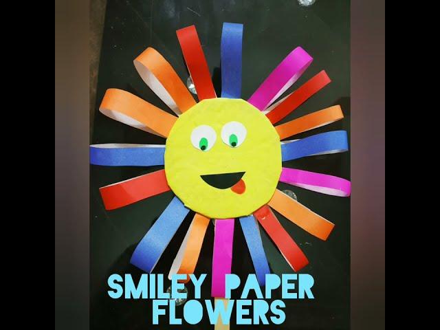 Easy way for crafts and colouring | best for kids | Bhawna Art Gallery | Paper flowers | emoji art |