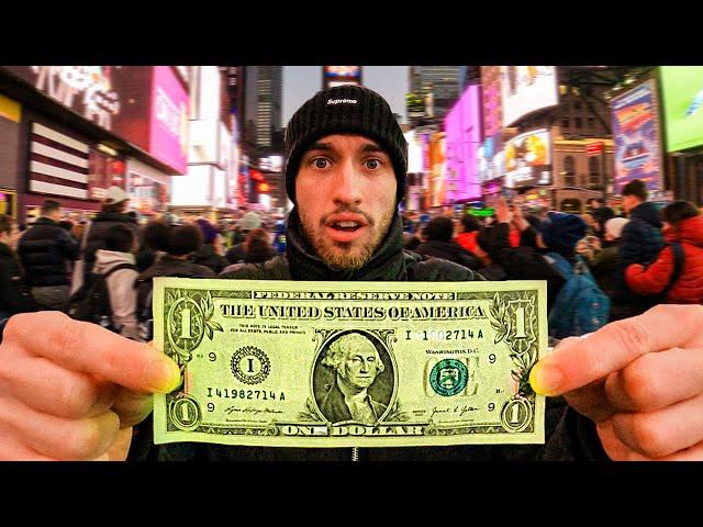 SURVIVING on $1 in NEW YORK CITY 