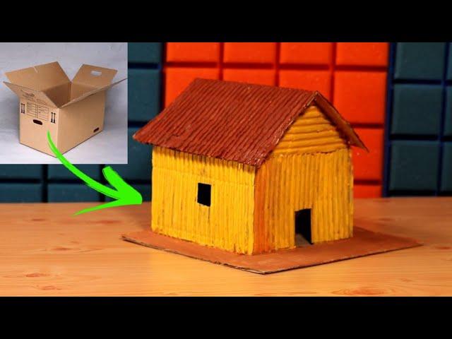 cardboard box Easy School Work Education Craft   Project Work??