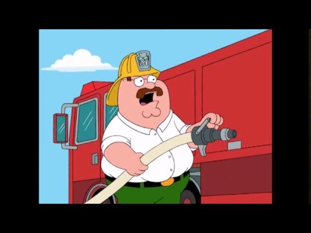 Family Guy - Peter burns his moustache