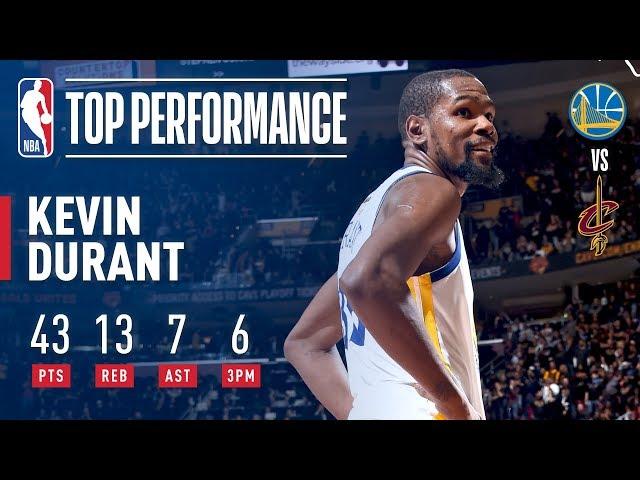 Kevin Durant's EPIC 43 Point Performance In Game 3 | 2018 NBA Finals