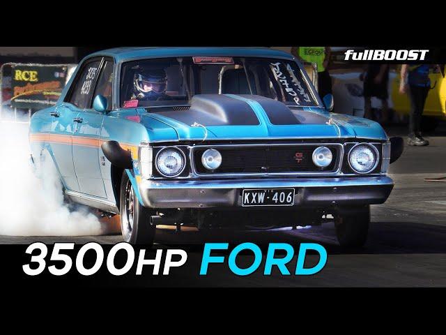 Trying to harness 3500hp in a 50 year old Ford Falcon | fullBOOST