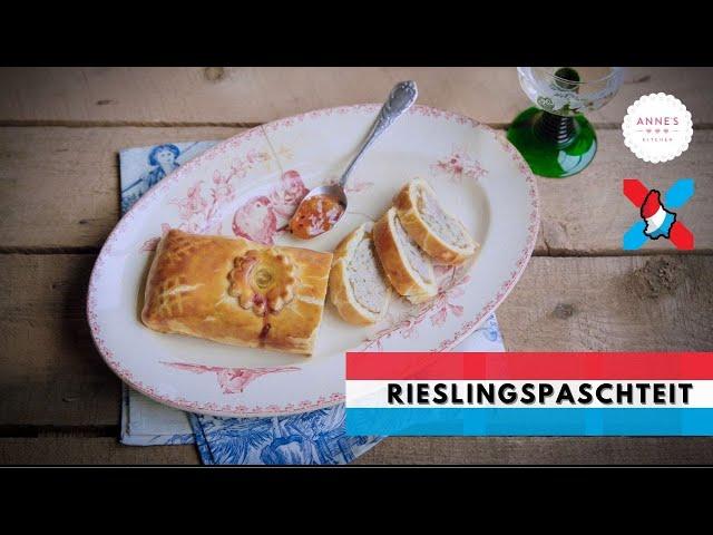 Luxembourgish Rieslingspaschtéit with a little twist