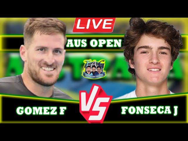 LIVE: Fonseca J vs Gomez F • Australian Open 2024 Qualifiers #Fonseca #Gomez #AustralianOpen