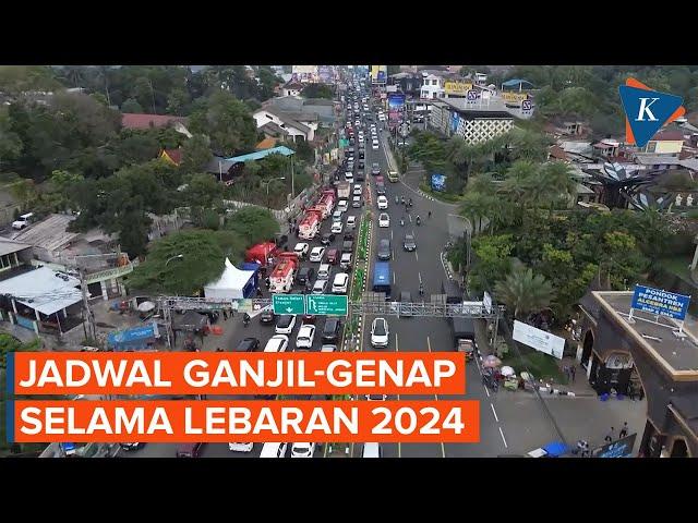 Ganjil-Genap Selama Arus Mudik-Balik Lebaran Berlaku 5 April 2024