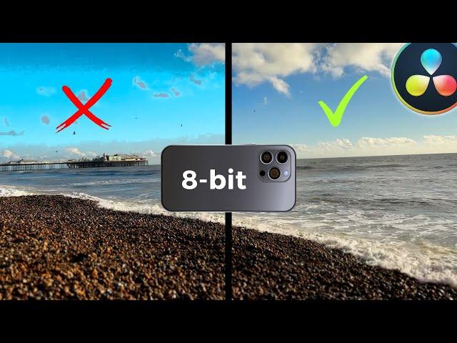 Pro Colorist on 8-bit & Phone Footage - How to make it WORK!