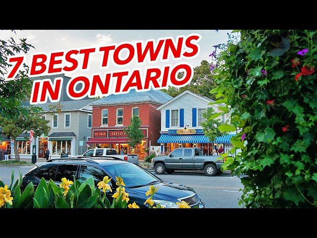 7 Top Best Towns To Live In Ontario