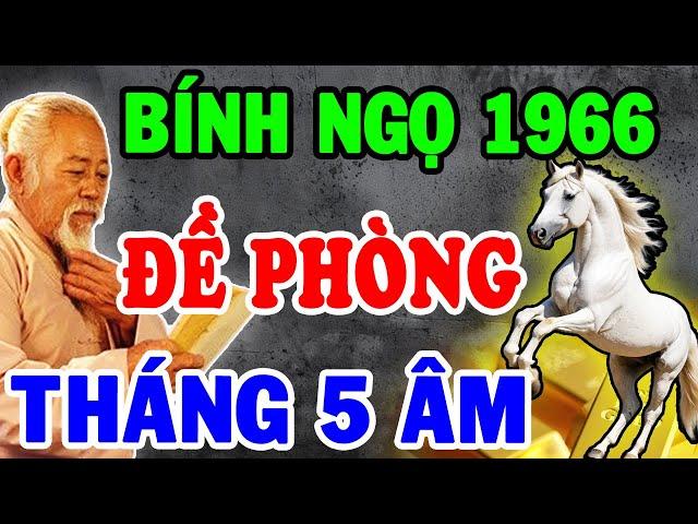 Thầy CẢNH BÁO: Hạn Âm Trong Tháng 5 Âm CỬU ĐỘC, Bính Ngọ 1966 Chú Ý Kẻo Mất Lộc Hao Danh Tổn Phúc