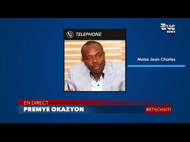 Entèvyou avèk MOÏSE JEAN CHARLES sou Sispisyon kòripsyon 3 konseye Prezidan ki ta mande lajan anba..