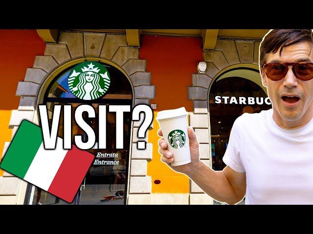 Starbucks in Italy  Why YOU SHOULD visit