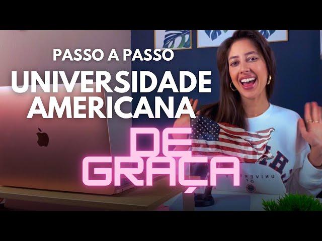 COMO ESTUDAR EM UMA UNIVERSIDADE DE GRAÇA NOS ESTADOS UNIDOS - PASSO A PASSO