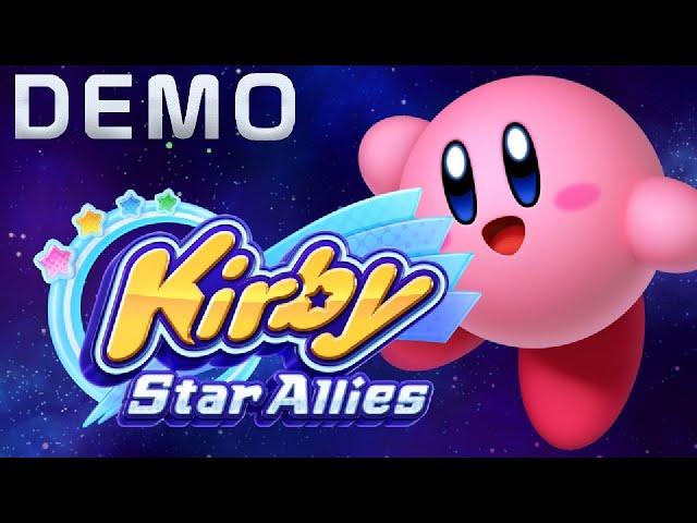 Kirby Star Allies Full Demo Gameplay