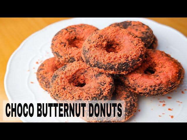 Choco Butternut Donuts | Ala Dunkin Donuts