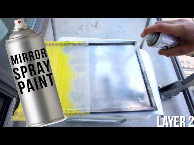 Testing out A MIRROR IN A CAN?!?!? | MIRROR Spray Paint |