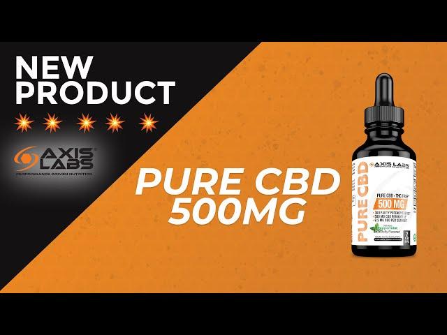 Pure CBD Oil THC Free - New Product Introduction