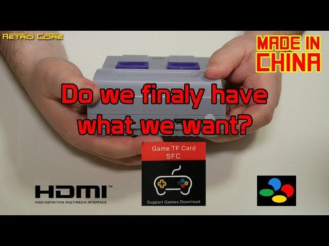 Super Game SN-200 - NOT a famiclone with HDMI out!