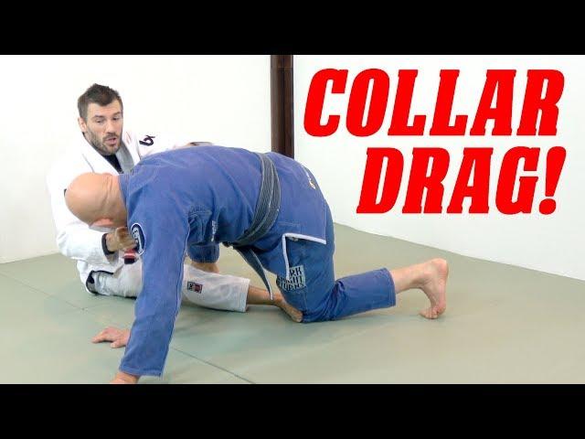 Black Belt Details for the Collar Drag Sweep