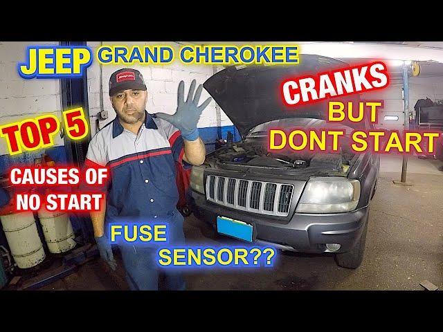 Jeep Grand Cherokee Dont Start TOP 5 REASON Jeep cranks but DONT start