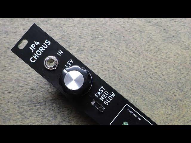 Introducing the JP4 Chorus - Dual BBD Ensemble for Eurorack