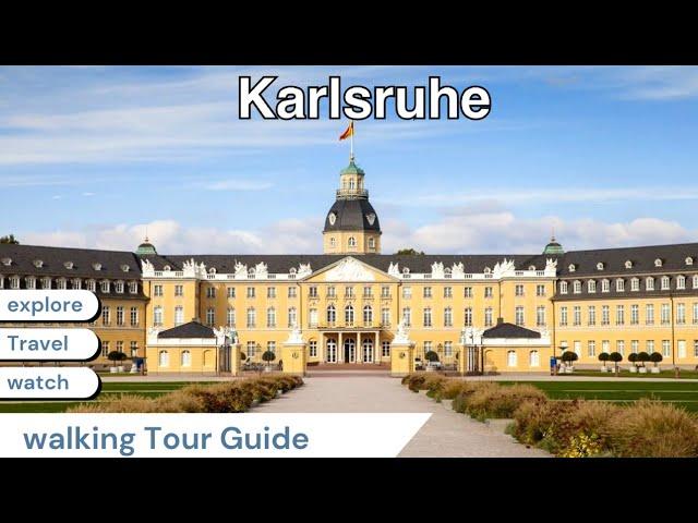 Karlsruhe Walking Tour - Germany 4k Travel and Walking Tour 2024